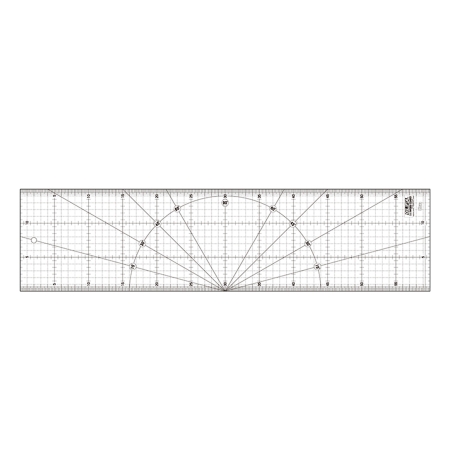 خط کش اُلفا مدل MQR-15×60